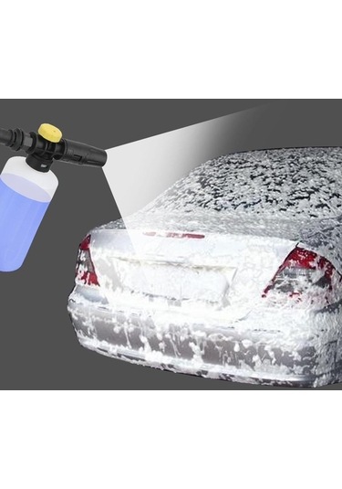 Tongxida Araba Sabun Köpük Jeneratörü 750 Ml Yüksek Basınçlı Yıkayıcı Kar Köpük Püskürtücü Uyumlu K2 K3 K4 K5 K6 K7