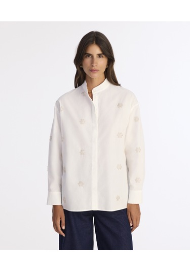 Yargıcı Regular Hakim Yaka Uzun Kol Gömlek 25kkgm6042x 002 Beyaz