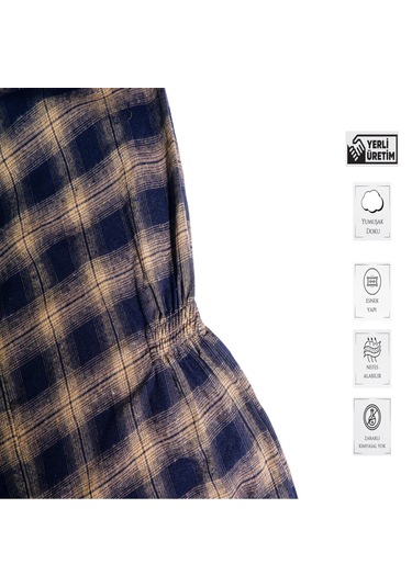 Ozclife Lastikli Dayanıklı Yırtılmaz Demans Tulumu - S Beden