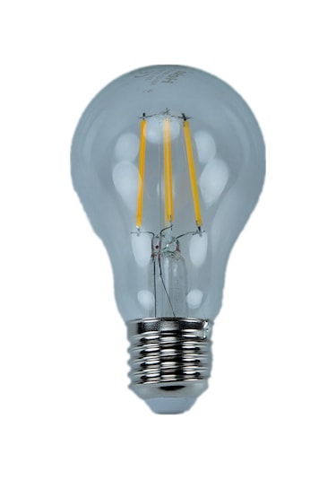 Heka 6W 230V 3000K E27 A60 Led Flamanlı Rustik Ampul