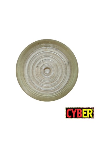 Çap 25X10 MM Elastomer Çivili Tapa (Şeffaf)