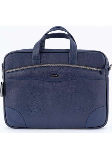 129 Model Tek Gözlü Hakiki Dana Derisi Laptop - Evrak Çantası-134452 Siyah