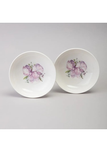 Lefard "ırisler" Desenli 11x3,5 Cm 170 Ml 2'li Porselen Sosluk Seti 440412136