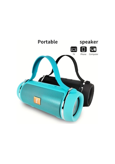 Willowhaven Ebaineng Taşınabilir Kablosuz Hoparlör T Flaş Kart Usb Çalma Stereo Ses Açık Mavi