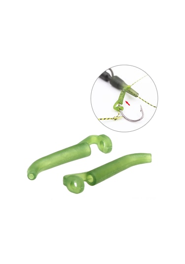 Kosona 100 Adet Yeşil Kuruşu, Balıkçılık İçin Zıplayıcı Bağlantı Elemanı, İp Çarpışmasını Önler, Optimal Çıkarma Açısı Sağlar
