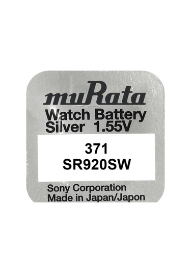 Murata Sr920sw 371 1 adet Japon Kol Saati Pili