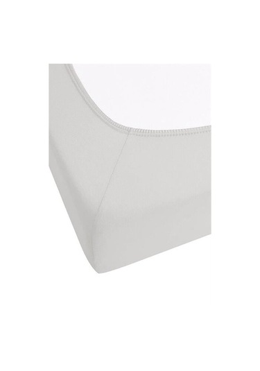 5 Adet Düz Pamuklu Tek Kişilik 80 X 200 X 30 Cm Lastikli Penye Çarşaf Gri