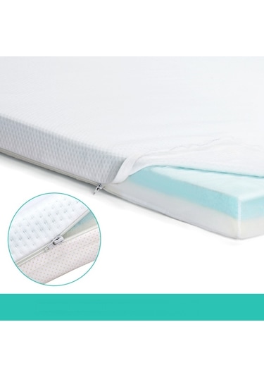 Onlıne-Yatak Viscopooly 100X200 Cm Ortopedik Yatak Şiltesi Visco Ped