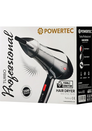 Powertec TR-701 Profesyonel Fön Makinesi