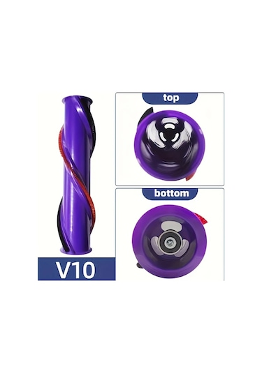 Fochsia V11 V8 V10 V11 V1 Şarjsız Süpürge Fırçası Yedek Fırça Rulolu Fırça Bar Aksesuarı