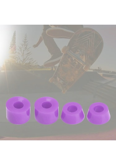 Homyl 4x 92a Kaykaylı Kamyon Burcu Longboard Yedek Burçlar Mor Mor Çok Renkli