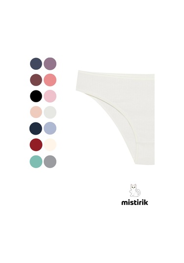 Taranto Model Fitilli Esnek Spor Külot Ekru Renk Ekru