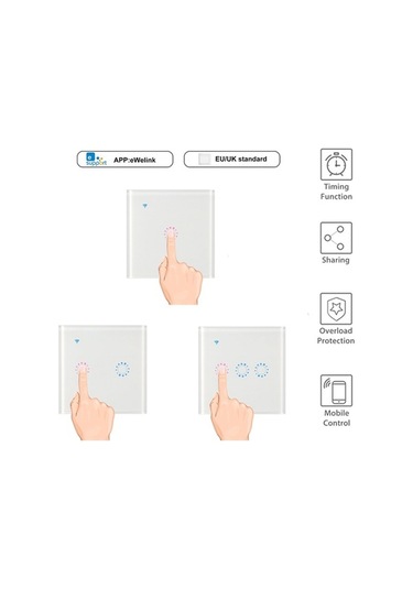Novahub Akıllı Wi-fi Anahtarı: Uzaktan Ve Zamanlayıcı Kontrol İle Ev Yönetimi Wifi Mode