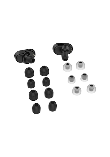 Youmex Sony Wf-1000xm3 Kulaklık İçin 7 Çift Silikon Müdürlük Kapağı - Siyah Ses Yalıtımı Ve Konfor İçin Siyah