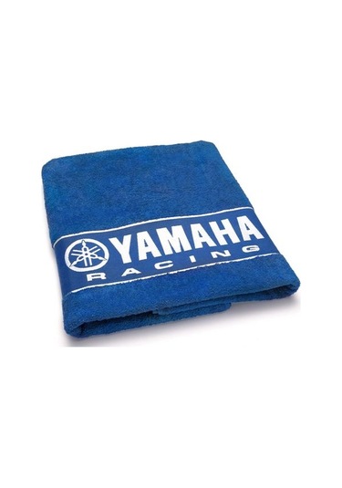 YAMAHA RACİNG PLAJ HAVLUSU MAVİ HAVLU