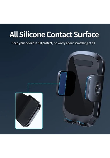 Primepickings 360 Derece Dönebilir Black 2 Araç Havalandırma Telefon Tutucu - Telefonunuzu Kolayca Monte Edin