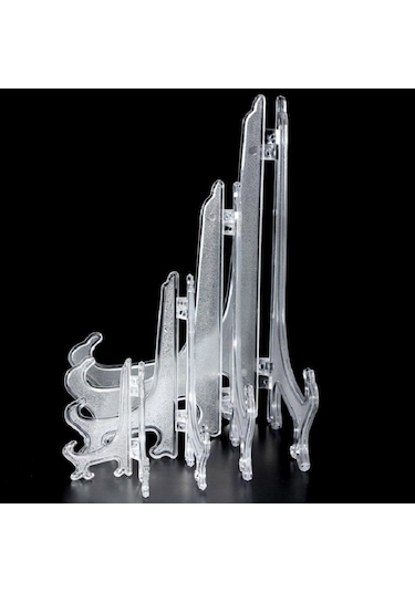 Sones 10 Adet Plastik Yüksek Şeffaf Çerçeve Tutucu, Boyut: 6 İnç