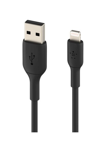 Belkin Örgülü Lightning Hızlı Şarj Kablosu Siyah 2m CAA002BT2MBK