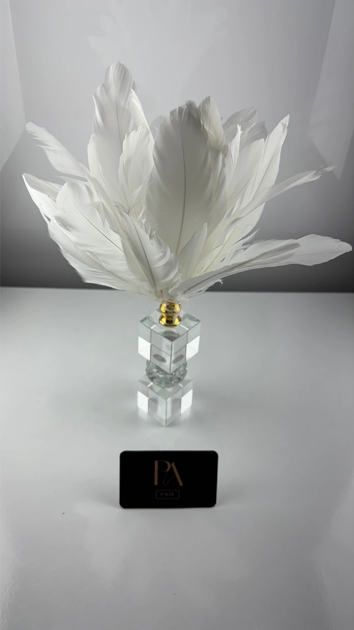 Gld Kristal Kartal Tüy Dekoratif Obje Biblo Süs Eşya Salon Aksesuar Sehpa Masa Konsol Ofis Salon Dekor