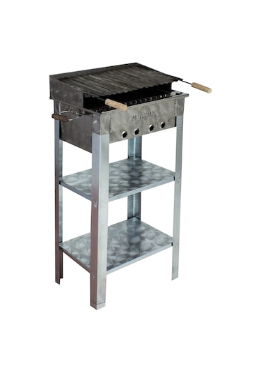 Metehan MTH-71 Pervazlı - Lama Izgaralı Battal Boy Mangal