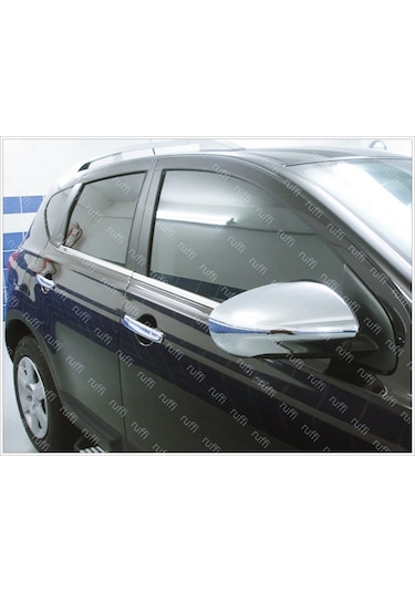 Nissan Qashqai J10 Krom Cam Çıtası 4 Prç. 2007-2014 P. Çelik