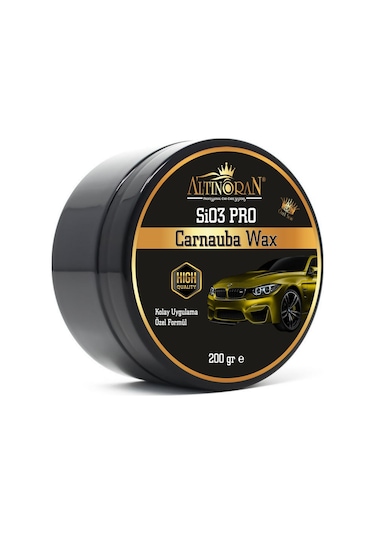 Altin Oran Sio3 Pro Carnauba Wax Ceramic Wax Krem Cila 9h 200gr