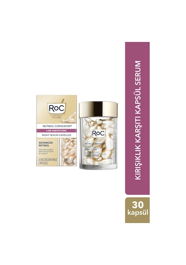 Retinol C 30lu Kapsül Gece Serumu