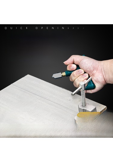 Shineyee El Tutulu Seramik Ve Cam Kesici Aleti - Hassas Kontrol, Dayanıklı Malzeme İle Ev Projeleri İçin Tam Zırh Seti Cam Ve Seramik Kesici Takımı