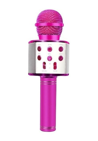 Kablosuz Mikrofon Profesyonel Kondenser Karaoke Mikrofon Bluetooth Standı Radyo Mikrofon Kayıt Stüdyosu