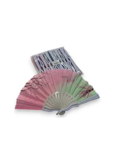 Yelpaze Şık Doğal Serinletici Beyaz Yelpaze