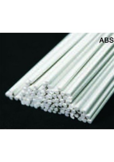 Cp Model Ma01-0020 Maketler İçin Abs Yuvarlak Çubuk, 3 Mm Çapında, 500 Mm Uzunluğunda-32318