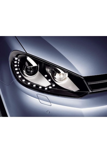 Vw Golf 6 R20 Mercekli Far Takımı Uyumlu Yedek Parça R Far 15 Led