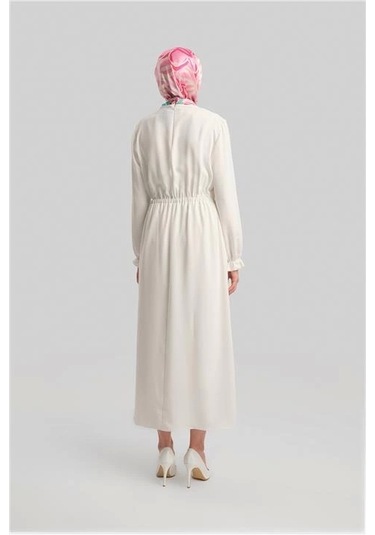 Armine Anvelop Elbise Ort9230 Ekru Krem