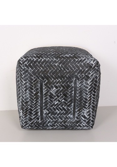 Humi 25x25x21 Cm Doğal Bambu M Sepet Gri