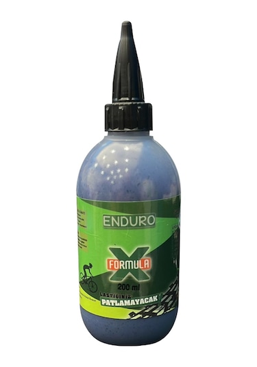 Formulax Mavi Enduro Bisiklet Patlak Önleyici Jel Sıvı 200ml