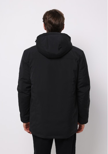 Colins Regular Fit Erkek Siyah Kaban Cl1076886 Q1.v1 Blk Siyah