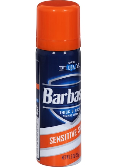 Barbasol Thick&Rich Hassas Ciltler için Tıraş Kremi 57 G