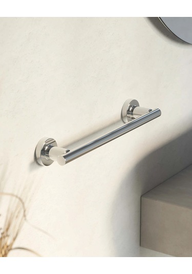 Tecno Havluluk, Uzun, 33 Cm - Krom Krom