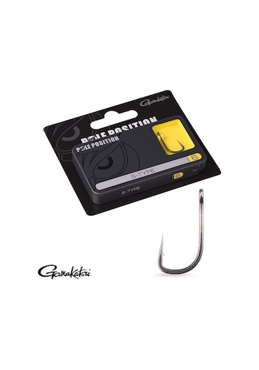 Gamakatsu S-type Ptfe No:6 Sazan İğnesi 10 Adet