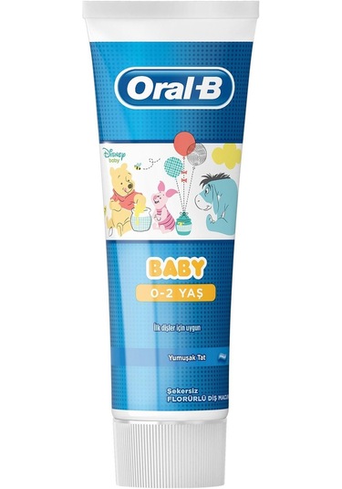 Oral-B Çocuk Diş Macunu Winnie 0-2 Yaş 75 ML
