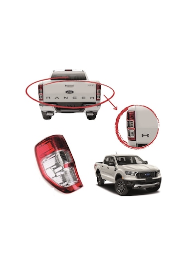 Ford Ranger Stop Lambası Sağ- Sol Takım Duylu Sisli Tip 2012-2020