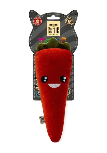 Cattie Matatabili Kedi Peluş Oyuncağı Havuç 20 Cm
