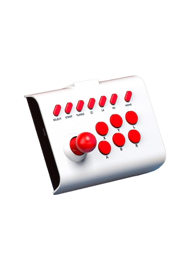 Schitec Bsp-y01 Joystick Switch/ps3/ps4/pc/android/Apple Uyumlu iOS Mf/tv Retro Oyun Konsolu Joystiği Kırmızı