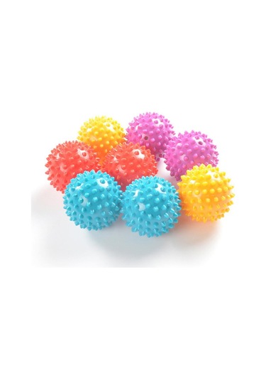 Suntek Pvc Yoga Topu Fitness Egzersiz Denge Aracı Ayaklar Adım Çok Renkli