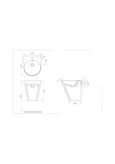 Turavit Iglo Monoblok Lavabo