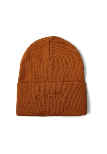 Levi's Unisex Taba Logolu Bere - 38022-0284 Kahverengi - Karamel