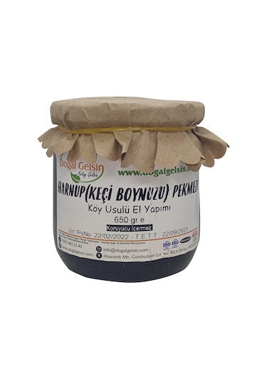 Doğal Gelsin Harnup (Keçi Boynuzu) Pekmezi - 650 gr