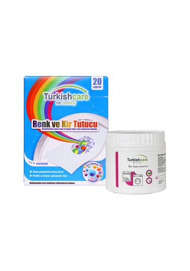 Renk Koruyucu Mendil Ve Bio Çamaşır Ve Bulaşık Leke Çıkarıcı Toz Paketi