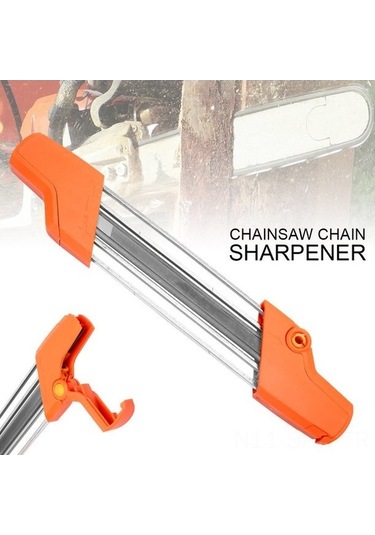 Tongxida El İle Zincir Gider Aleti 4.0mm Turuncu - Hızlı Kesim İçin Zincir Testere Aracı