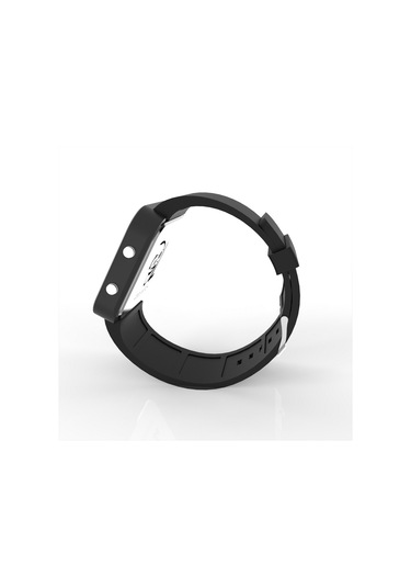 Cool Watch Saat - Siyah Led Kasa - Siyah Kayış Unisex Pembe
